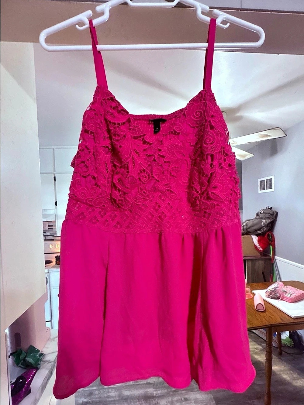 Torrid pink tank top